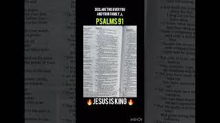 Psalms 91 #short#motivation#jesusisking