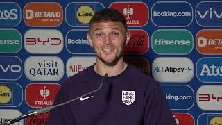 ENGLAND: Post-Match Interview: Kieran Trippier: England 0-0 Slovenia: Euro 2024