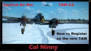 (100) IL-2 TAW 2.0 The New Tactical Air War Registration