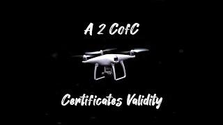 A2 CofC Certificates Validity UK