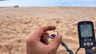 BEACH COP 2023. THAT'S LUCK! FOUND A LOT OF GOLD WITH A METAL DETECTOR ON THE BEACH!