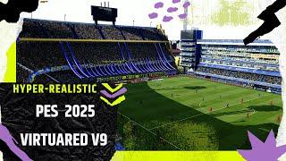 Hyper-Realistic PES 2025  | Virtuared v 9 | Gameplay