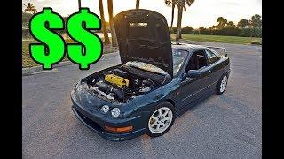 HOW MUCH DID IT COST TO K24 SWAP MY INTEGRA?