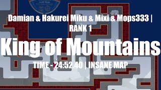 Damian & Mops333 & Hakurei Miku & Mixi - Rank 1 | Map: King of Mountains | INSANE || by Mixi