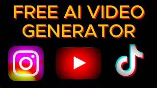 THIS FREE AI Video Generator Creates Unlimited Monetizable Videos for YouTube, Instagram, and TikTok