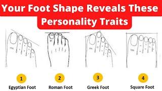 Personality Test: Your Foot Shape Reveals These Personality Traits | Psychology test | Brain Wave