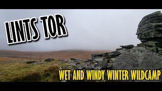 Wet & Windy Winter Wild Camping - Lints Tor, Dartmoor