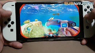 Subnautica on Nintendo Switch OLED