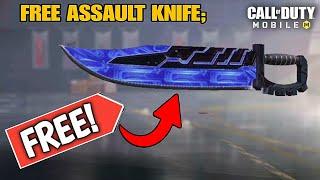 *NEW* How to get FREE ASSAULT KNIFE in CODM! (2024)