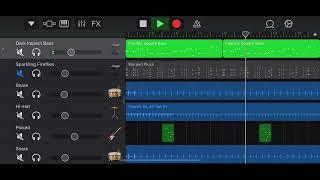 taeyeon - weekend remix on iphone garageband