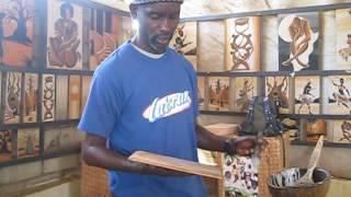 Sand Painting Demonstration - Gorée Island, Senegal 5/15/16