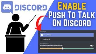 How To Enable Push To Talk On Discord