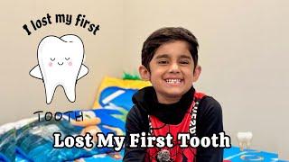 ABDUL RAHMAN LOST HIS FIRST TOOTH 