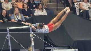 Jordan Chiles - 14,350 Uneven Bars - Olympics Trials Day 1