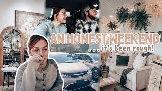 An Honest Weekend: spending too much money, confessions behind the scenes + spring decor shopping