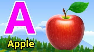 Phonics Song 2 with TWO Words in 3D - A For Airplane - ABC Alphabet Songs with Sounds for Children 7