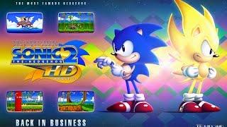 Sonic the Hedgehog 2 HD Demo Gameplay 1080p + Download Link