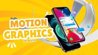 "Creating Stunning Motion Graphics in Maya | Step-by-Step Tutorial"