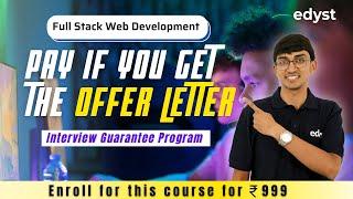 Full Stack Web Development Course 2021 | Edyst