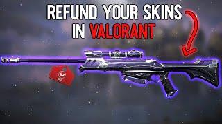 HOW TO REFUND SKINS IN VALORANT [2021]