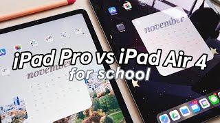 iPad Pro 2020 vs iPad Air 4 for students 