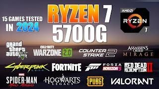 Ryzen 7 5700G Vega 8 & 16GB Ram - Gaming Test in 2024