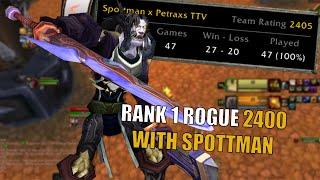 Petraxs - Rank 1 Rogue - Classic TBC Arena PVP - Feral Rogue