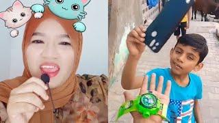 BAGI BAGI HADIAH KE BOCIL | FUNNY DUBBING GADIS NAURA OFFICIAL #shorts #viral #lucu