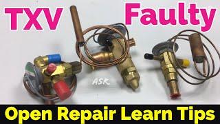 Useful video Expansion valve defective how open Repair video TXV faulty how repair learn this video