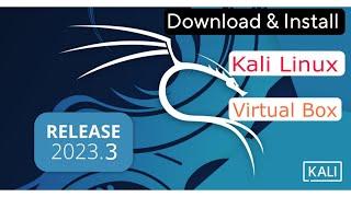 How to download and install Kali Linux in virtual box bangla (2023.3) | কালি লিনাক্স ইনস্টল করুন