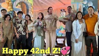 Zanjoe Marudo BONGGANG SURPRISE 42nd BIRTHDAY + Ria Atayde & Z BABY SHOWER, Its a w/ Sylvia Sanchez