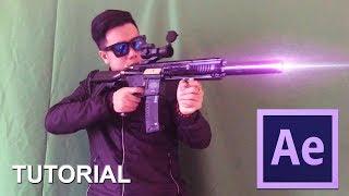 After Effects Tutorial: Laser Gun Effect [TUT]