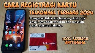 Cara Registrasi Kartu Telkomsel Terbaru 2024