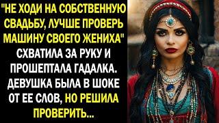 "Не ходи на собственную свадьбу, лучше проверь машину своего жениха" схватила за руку гадалка...