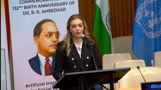 Ambedkar 132nd birth anniversary commemoration at United Nations