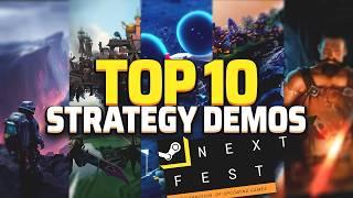 Top 10 Strategy Game Demos | Steam Next Fest June 2024