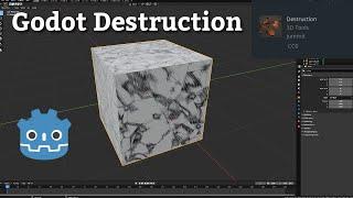 How to Create a Destructible Object for Godot in 7 Minutes