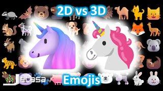 Emoji Meanings, 2D vs 3D Emojis, Part 12 - Mammals | Animals | Learning English