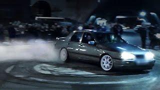 Ford Sierra RS Cosworth - Street drifting and burnouts