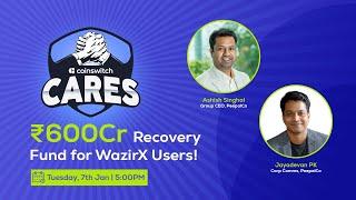 Recover your WazirX Losses | Announcing a ₹600 Cr Recovery Fund