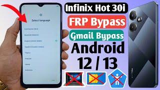 Infinix Hot 30i FRP Bypass Android 12 | Infinix (X669C) FRP Bypass Without Pc | All Infinix frp | 12