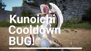 [Black Desert Online] Kunoichi Cooldown Bug! 0 ping VS 180 ping!