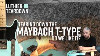 This Boutique Maybach T54 Guitar gave me a Luthiery EXISTENTIAL CRISIS! Luthiers Review & Teardown.