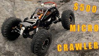 How does a $500 MICRO crawler perform? Heavily upgraded Axial SCX24