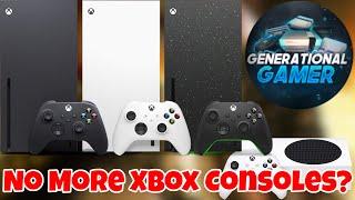 Xbox's Future is Fading FAST!  Will Microsoft Pull it From The Market?