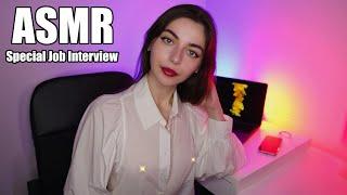 ASMR | Flirty Job Interview 🫣 Asking You Insanely Personal Questions | Elanika