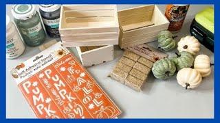 Pumpkin Patch DIY || Dollar Tree DIY || Just 1 Cute Craft