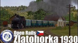 Open Rails (MSTS) Czechoslovakia - Zlatohorka 1930