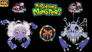 Hairionette - Sound and Animation & Comparison / Breeding (My Singing Monsters) 4k