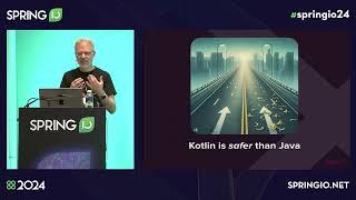 Spring Boot & Kotlin: Pain or Gain? by Urs Peter @ Spring I/O 2024